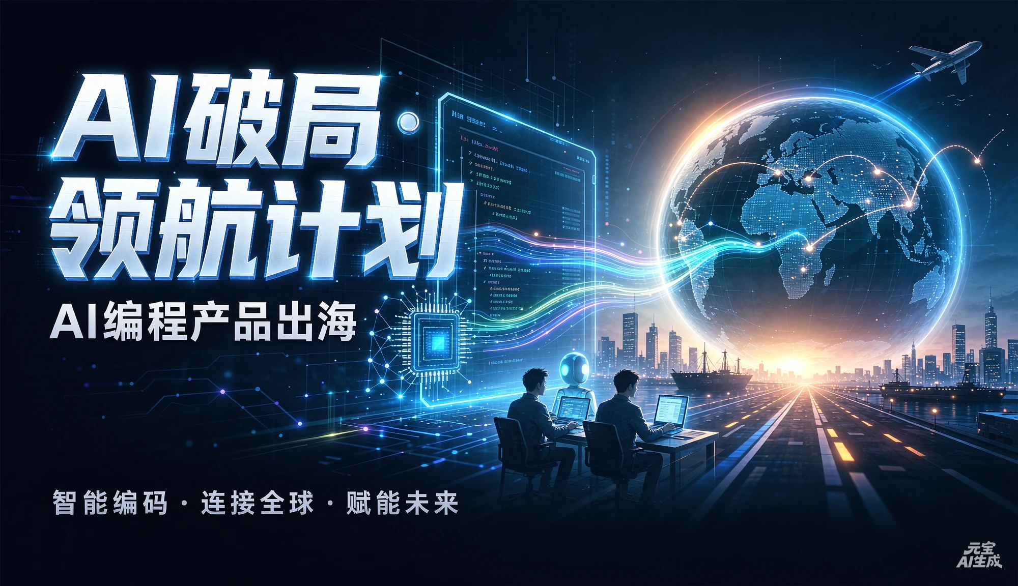 【精】AI破局·领航计划- AI编程产品出海,从技术到全球增长