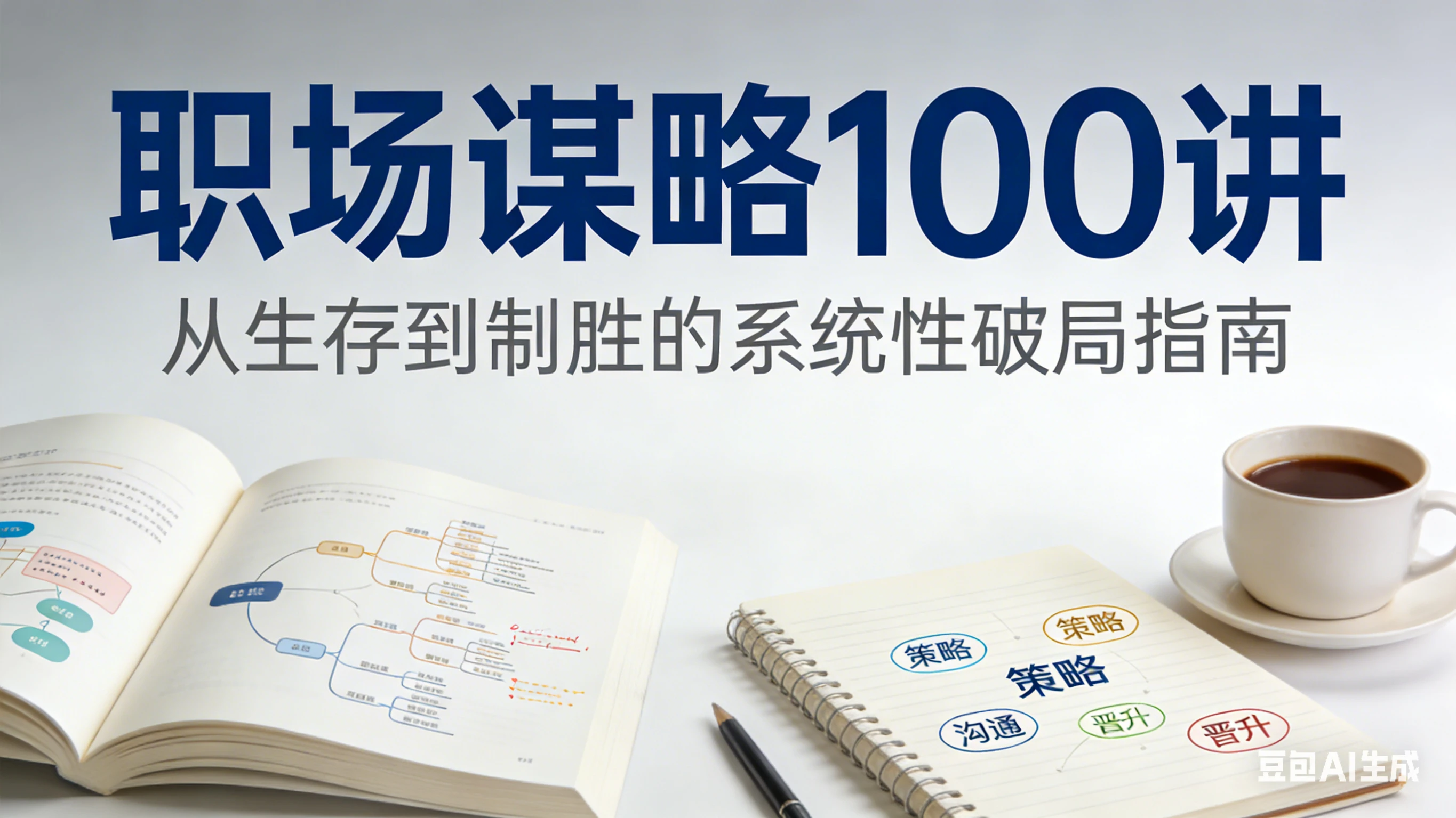 【精】职场谋略100讲，从生存到制胜的系统性破局指南